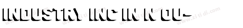 Industry Inc In N Ou字体转换
